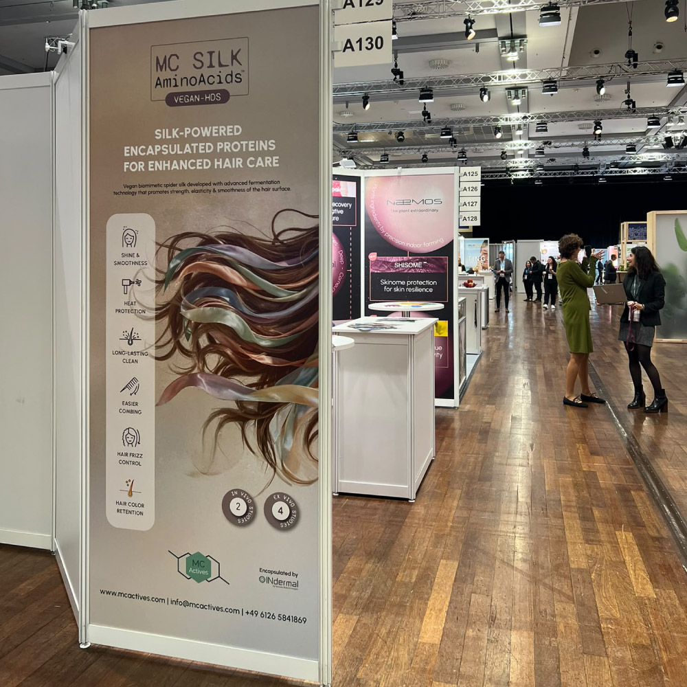 MC SILK AminoAcids™️ - Vegan HDS was presented at the Beauty Cluster's 3rd Hair Care International Congress.